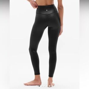 Athleta Elation High Rise 7/8 Black Leggings